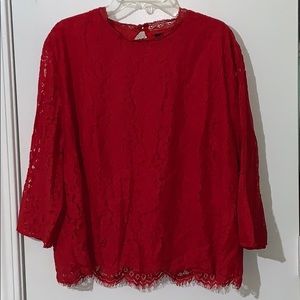 Red H&M Blouse